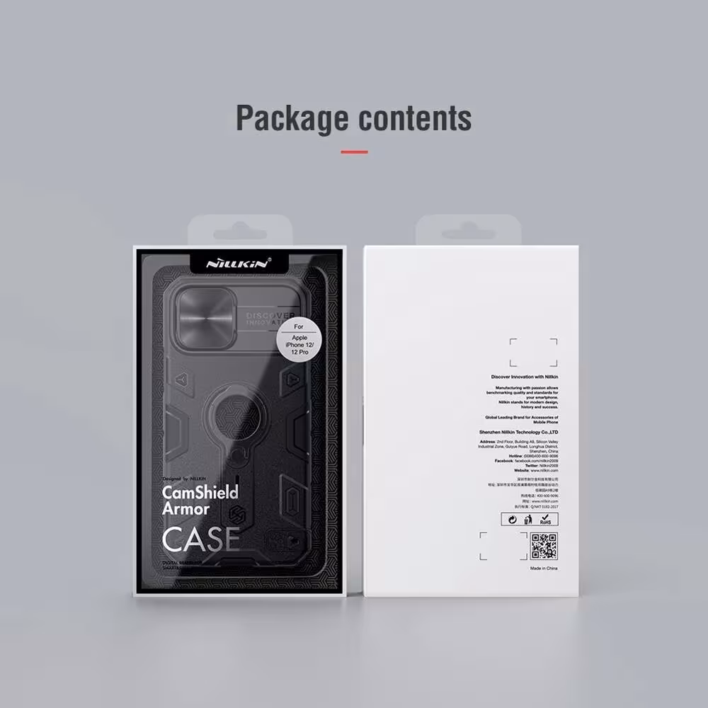 Чехол Nillkin Camshield Armor для iPhone 12, iPhone 12 Pro, iPhone 12 Pro Max, iPhone 12 mini (LOGO) Чехол Nillkin Camshield Armor для iPhone 12, iPhone 12 Pro, iPhone 12 Pro Max, iPhone 12 mini (LOGO) — изображение 6
