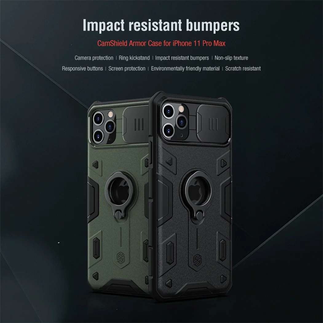 Чехол Nillkin Camshield Armor для iPhone 12, 12 Pro, 12 Pro Max, 12 mini (LOGO)