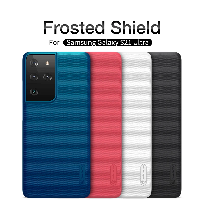 Чехол Nillkin Super Frosted Shield для Samsung Galaxy S21 Ultra