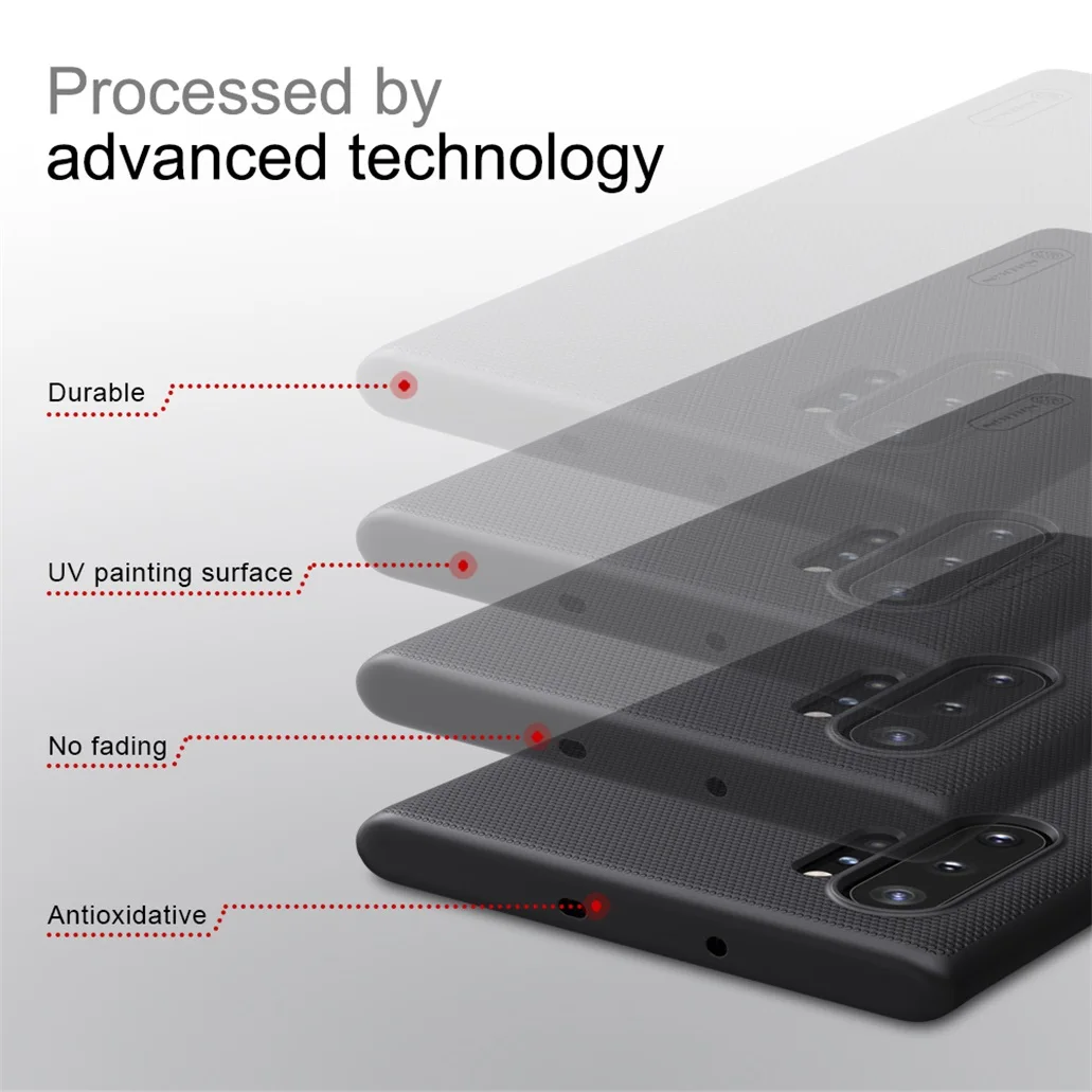Чехол Nillkin Super Frosted Shield для Samsung Galaxy Note 10, Note 10 Plus