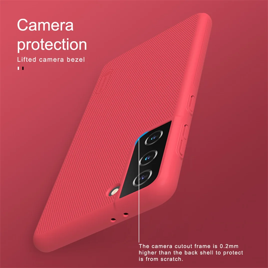Чехол Nillkin Super Frosted Shield для Samsung Galaxy S21 Ultra