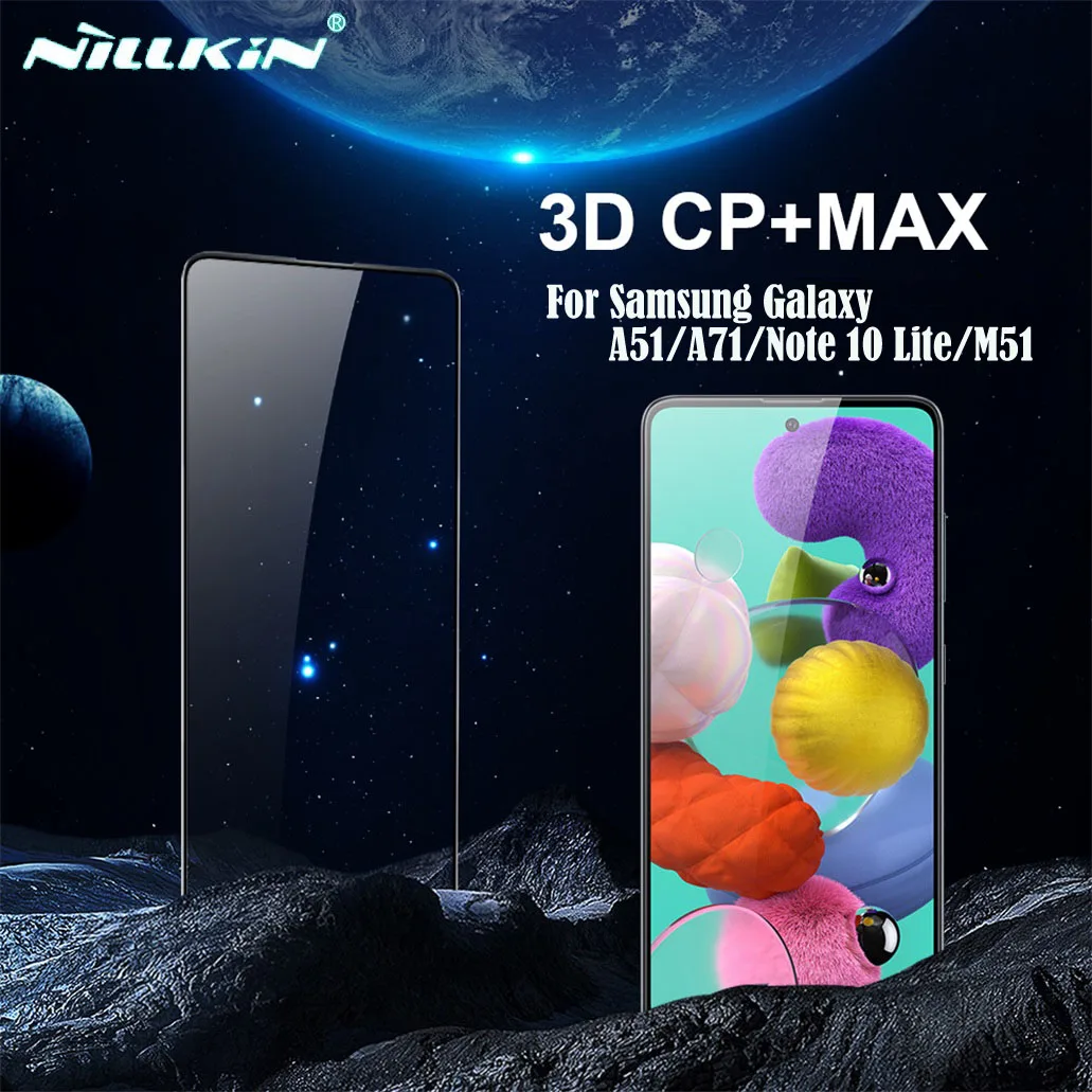 Защитное стекло Nillkin для Samsung Galaxy A51 (CP+MAX)