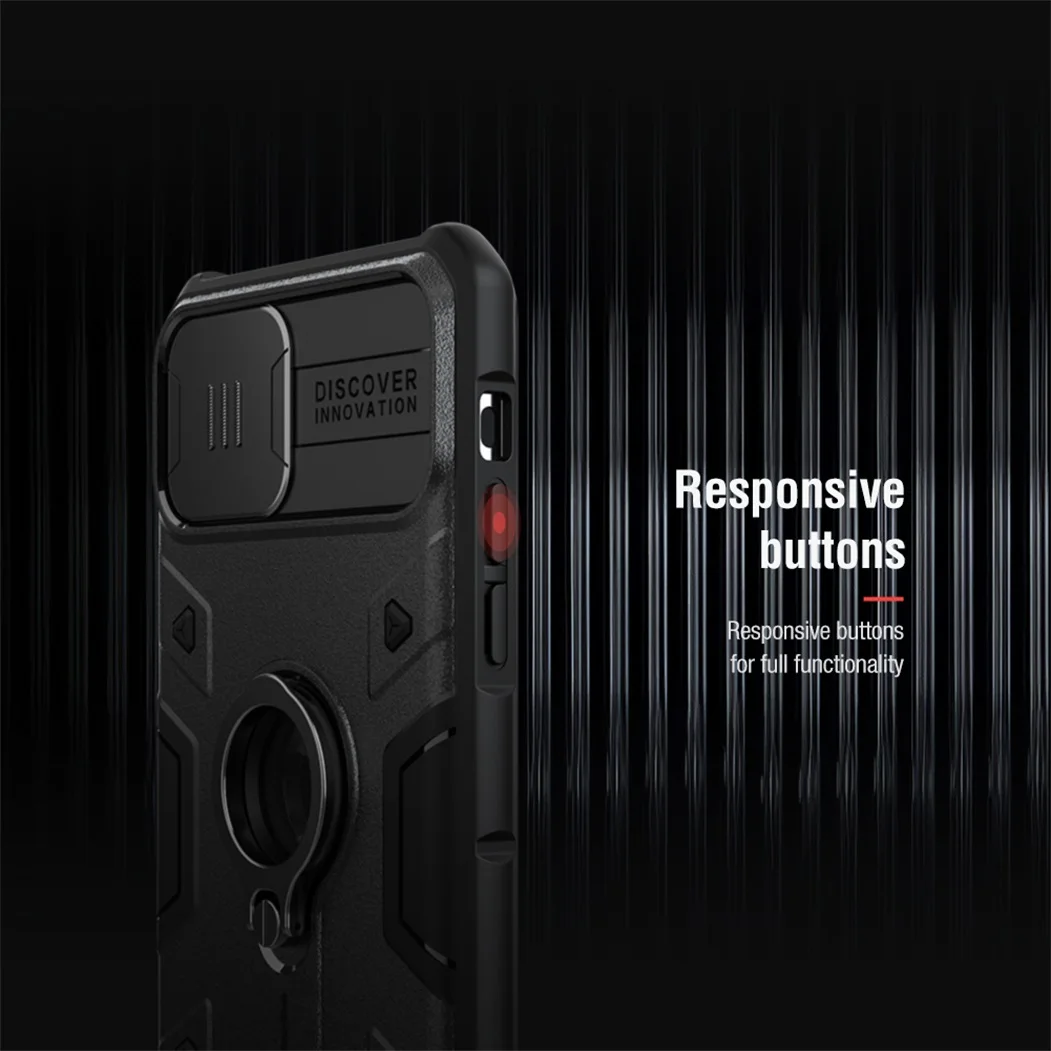 Чехол Nillkin Camshield Armor для iPhone 12, 12 Pro, 12 Pro Max, 12 mini (LOGO)