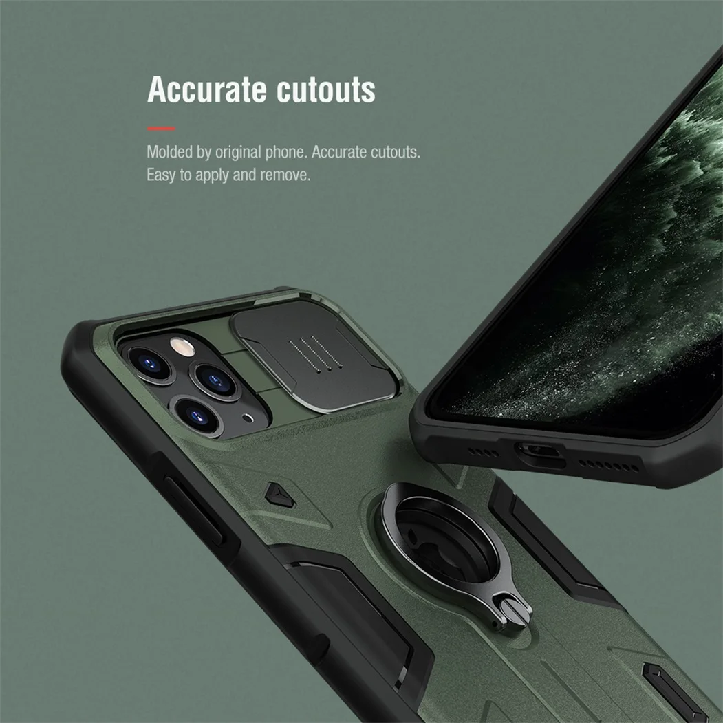 Чехол Nillkin Camshield Armor для iPhone 12, 12 Pro, 12 Pro Max, 12 mini (LOGO)