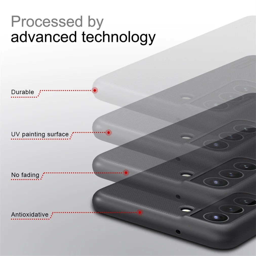 Чехол Nillkin Super Frosted Shield для Samsung Galaxy S21, Galaxy S21 Plus