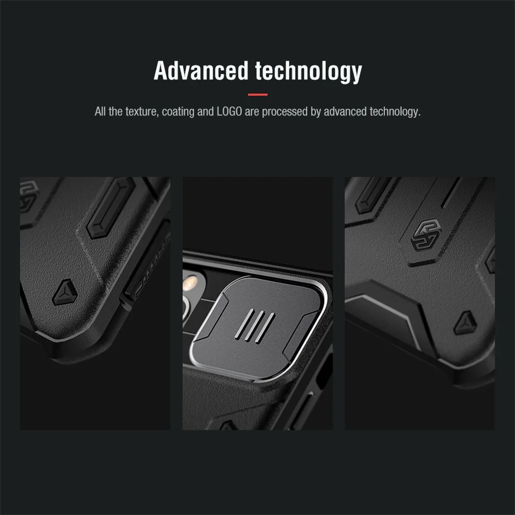 Чехол Nillkin Camshield Armor для iPhone 12, 12 Pro, 12 Pro Max, 12 mini (LOGO)