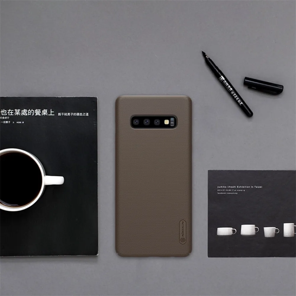 Чехол Nillkin Super Frosted Shield для Samsung Galaxy S10, Galaxy S10 Plus