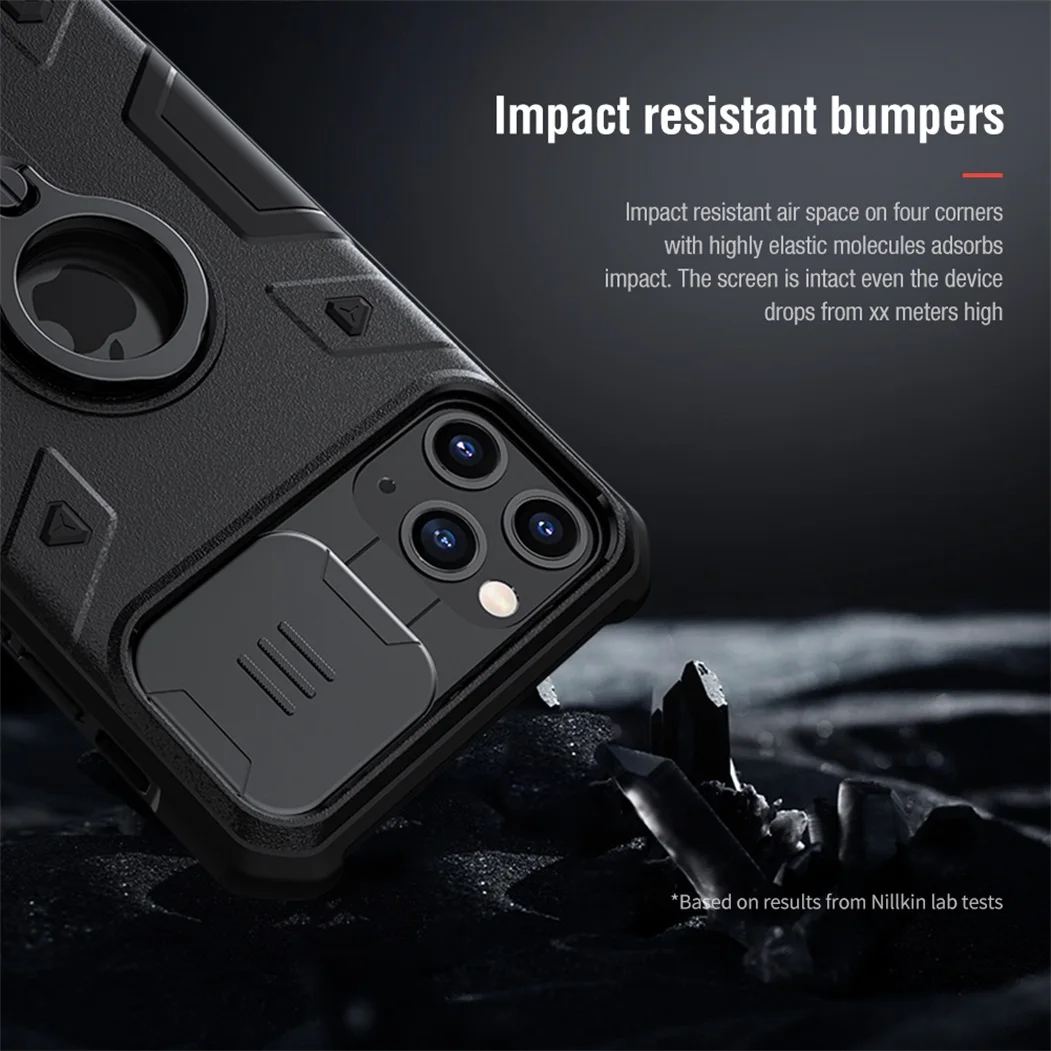 Чехол Nillkin Camshield Armor для iPhone 12, 12 Pro, 12 Pro Max, 12 mini (LOGO)