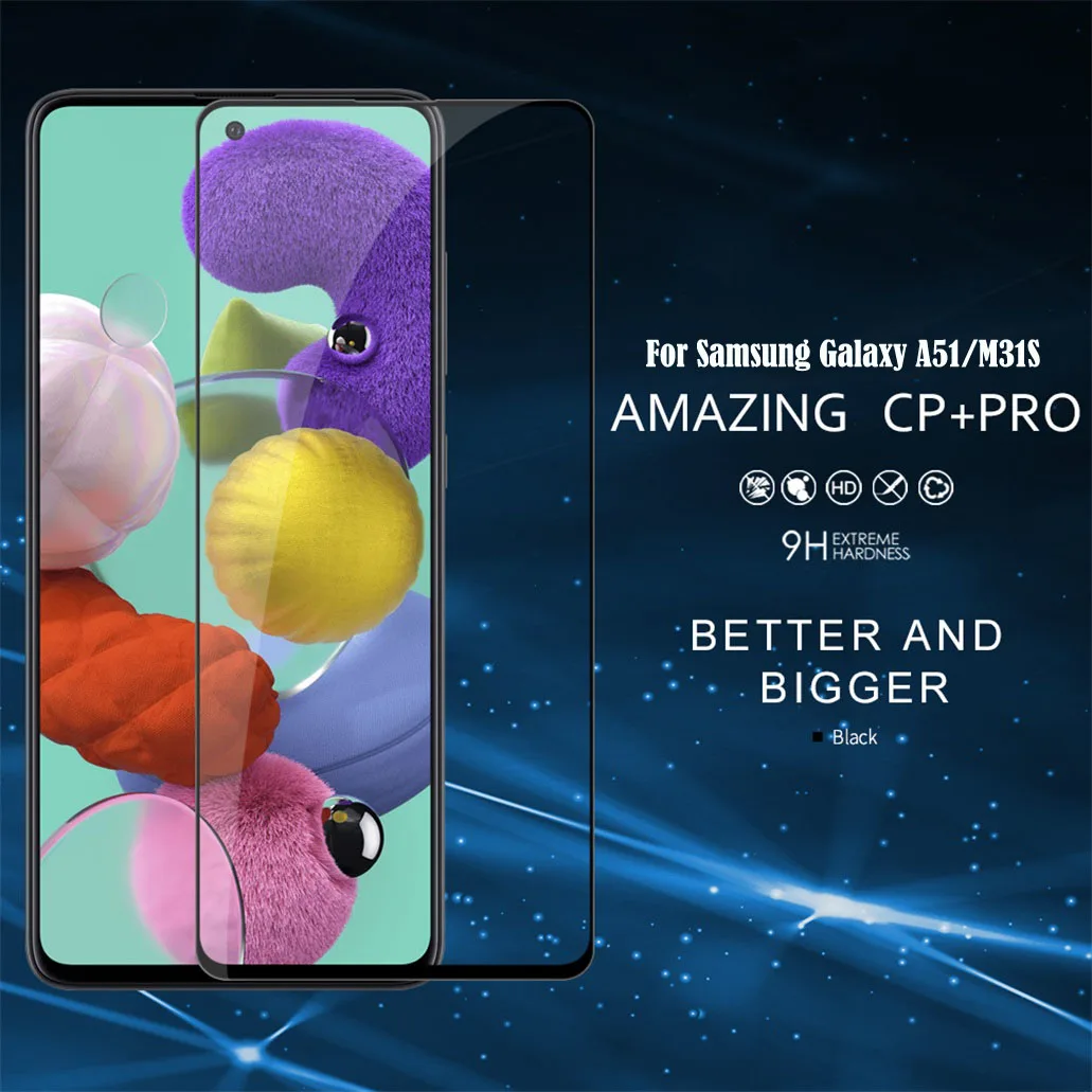 Защитное стекло Nillkin для Samsung Galaxy A51, Galaxy M31S (CP+PRO)