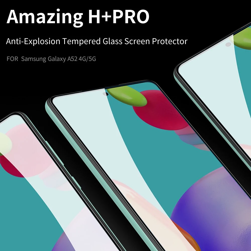 For Samsung Galaxy A12 A32 A52 A72 Tempered Glass Film NILLKIN H/H+Pro Glass Screen Protector For Samsung A32 A52 A72 5G