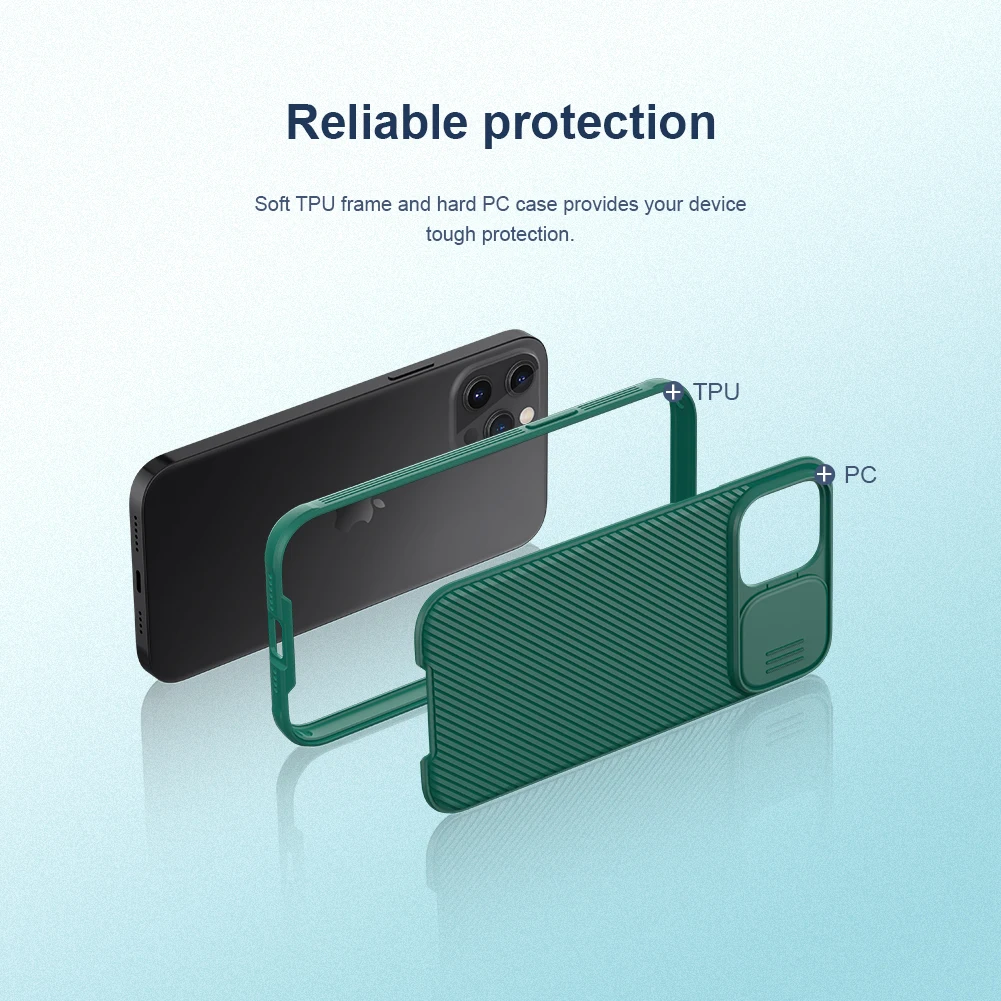 Чехол Nillkin Camshield Pro для iPhone 12, 12 Pro, 12 Pro Max, 12 Mini, 11