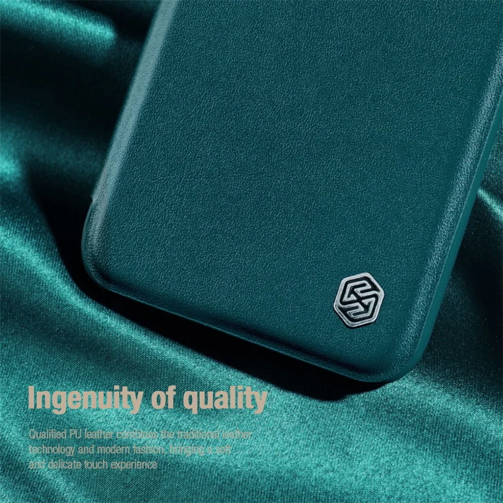 Чехол-книжка Nillkin Qin со шторкой для Samsung Galaxy S22 Ultra