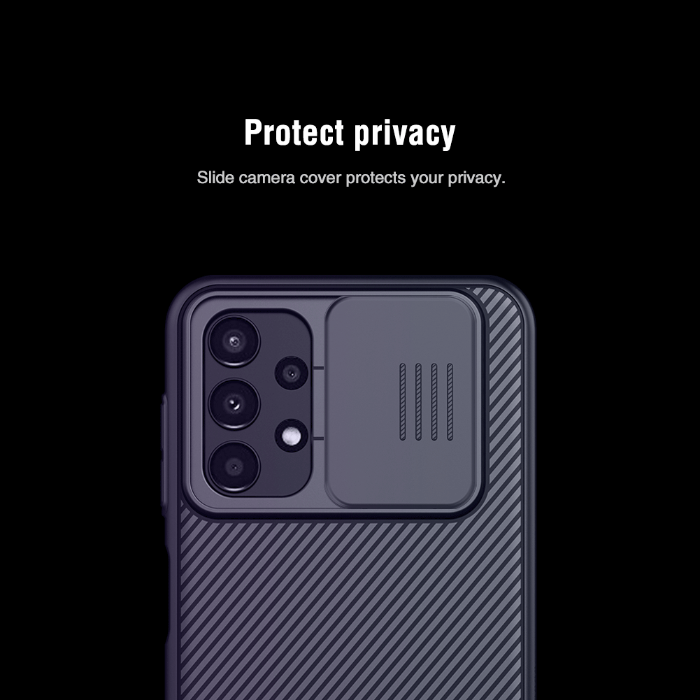 For Samsung Galaxy A13 4G Case NILLKIN CamShield Slide Lens Back Cover For Samsung A13 4G Camera Protection Case