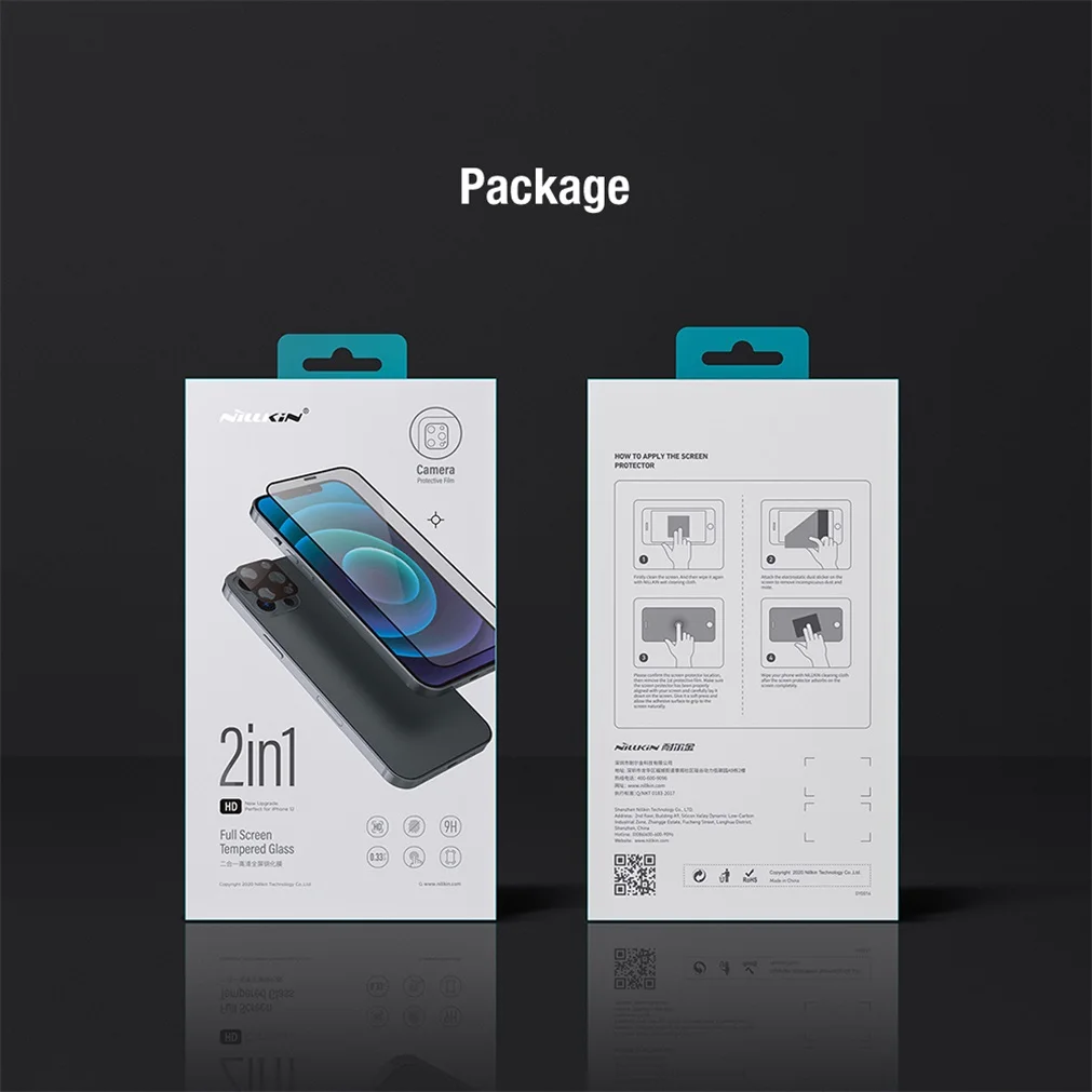 Защитное стекло Nillkin для iPhone 13, 13 Mini, 13 Pro, 13 Pro Max