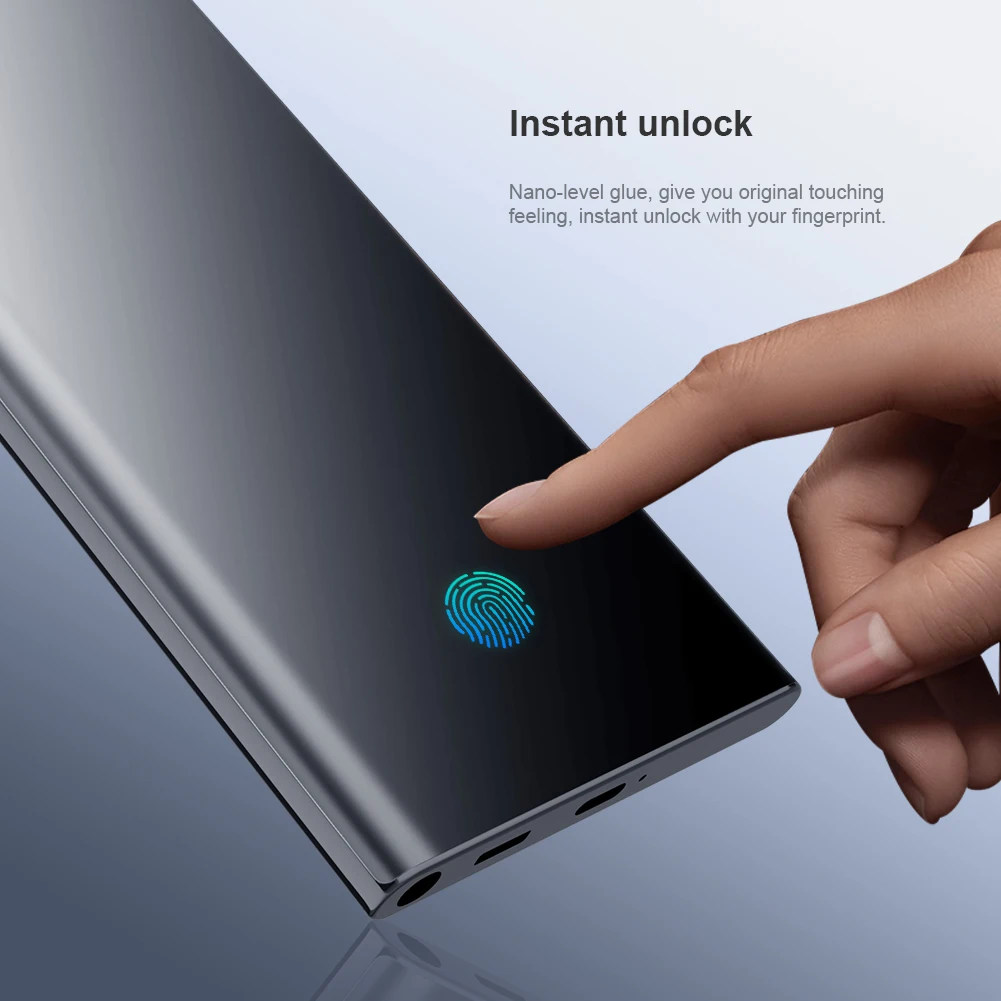 2 шт х Защитная пленка Nillkin Curved для Samsung Galaxy S22, S22 Ultra, S22 Plus