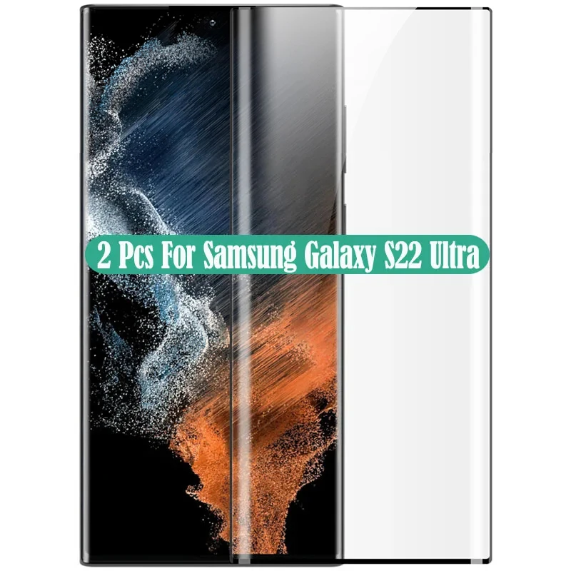 2 шт х Защитная пленка Nillkin Curved для Samsung Galaxy S22, S22 Ultra, S22 Plus