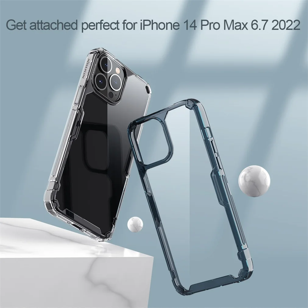 Чехол Nillkin Nature TPU Pro Silicone для iPhone 14, 14 Pro, 14 Max, 14 Pro Max