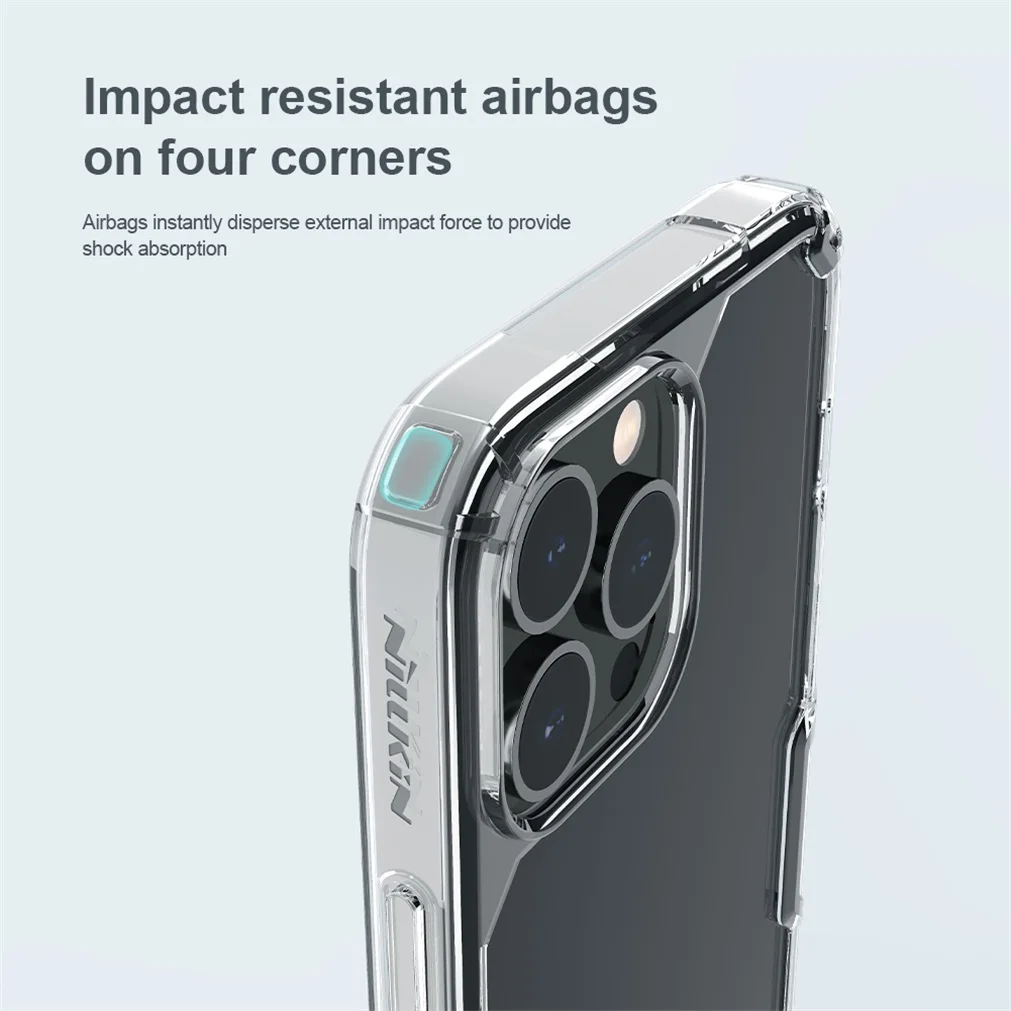 Чехол Nillkin Nature TPU Pro Silicone для iPhone 14, 14 Pro, 14 Max, 14 Pro Max