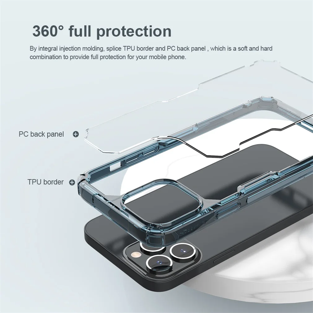 Чехол Nillkin Nature TPU Pro Silicone для iPhone 14, 14 Pro, 14 Max, 14 Pro Max
