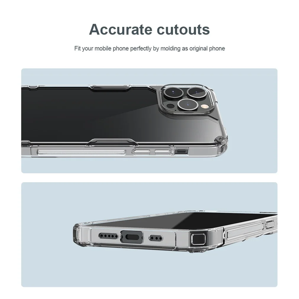Чехол Nillkin Nature TPU Pro Silicone для iPhone 14, 14 Pro, 14 Max, 14 Pro Max