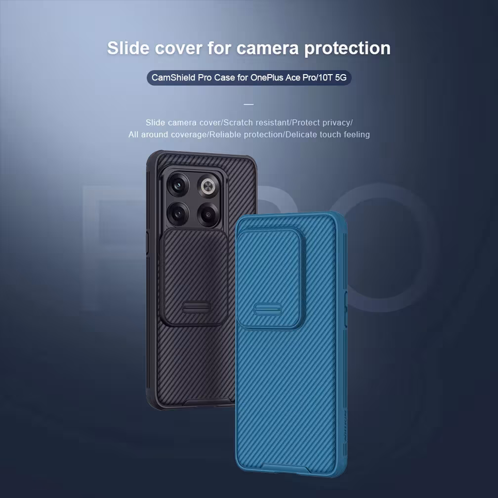 Чехол Nillkin Camshield Pro для OnePlus 10T 5G, OnePlus Ace Pro Чехол Nillkin Camshield Pro для OnePlus 10T 5G, OnePlus Ace Pro — изображение 2