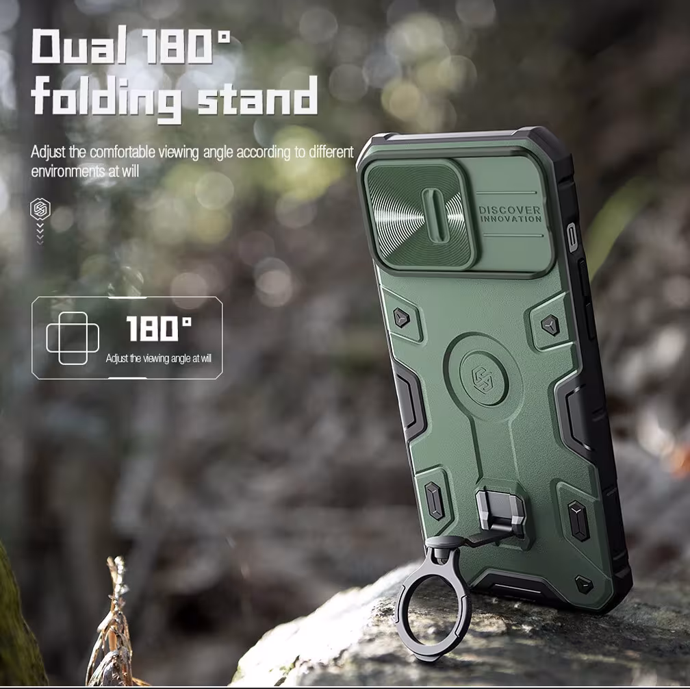 Чехол Nillkin Camshield Armor Pro для iPhone 14, iPhone 14 Pro, iPhone 14 Pro Max Чехол Nillkin Camshield Armor Pro для iPhone 14, iPhone 14 Pro, iPhone 14 Pro Max — изображение 3