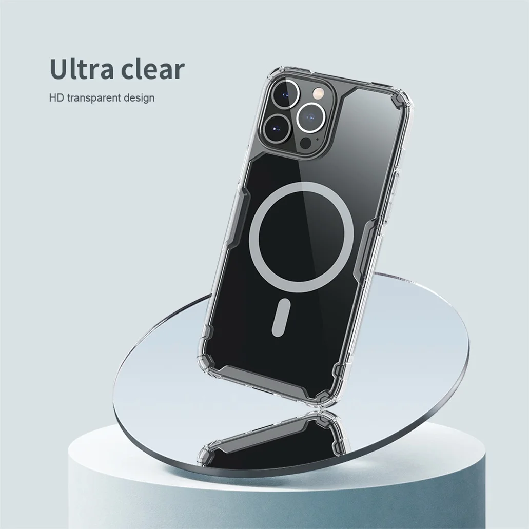 Чехол Nillkin Nature TPU Pro Silicone для iPhone 14, iPhone 14 Pro, iPhone 14 Max, iPhone 14 Pro Max (MagSafe)