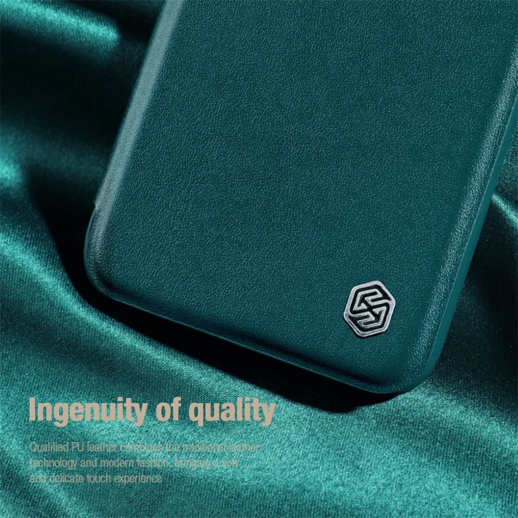 Чехол-книжка Nillkin Qin Pro со шторкой для iPhone 14, 14 Pro, 14 Plus, 14 Pro Max