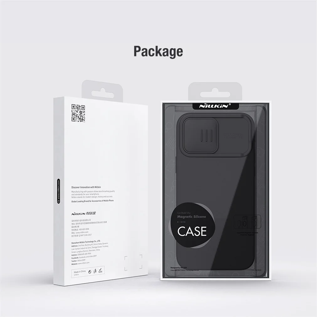 Чехол Nillkin Magnetic Silicone для iPhone 14, iPhone 14 Pro, iPhone 14 Plus, iPhone 14 Pro Max