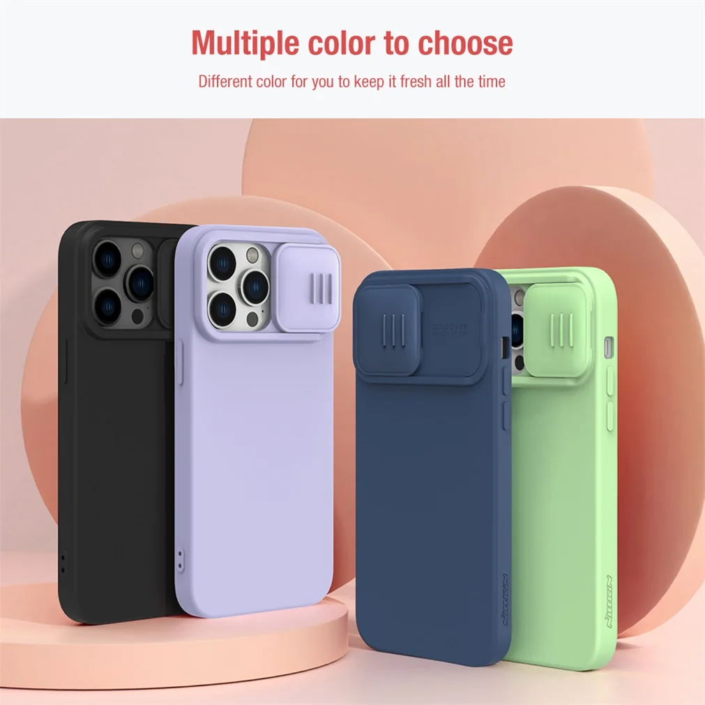 Чехол Nillkin Magnetic Silicone для iPhone 14, iPhone 14 Pro, iPhone 14 Plus, iPhone 14 Pro Max
