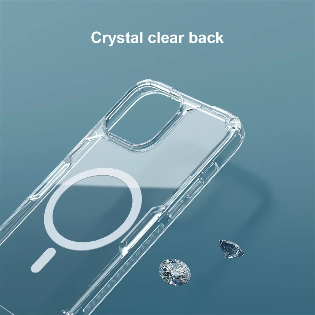 Чехол Nillkin Nature TPU Pro Silicone для iPhone 14, iPhone 14 Pro, iPhone 14 Max, iPhone 14 Pro Max (MagSafe)