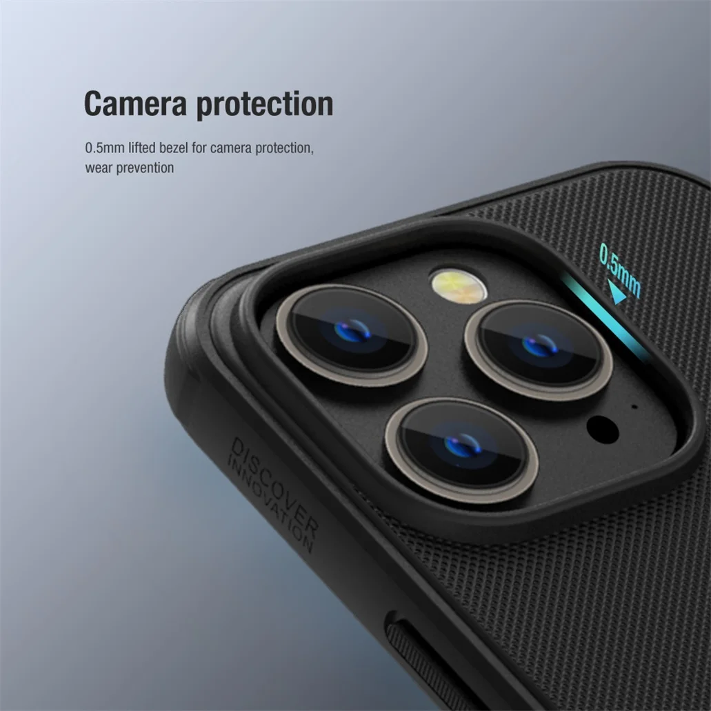 Чехол Nillkin Super Frosted Shield PRO для iPhone 14, 14 Pro, 14 Plus, 14 Pro Max (MagSafe)