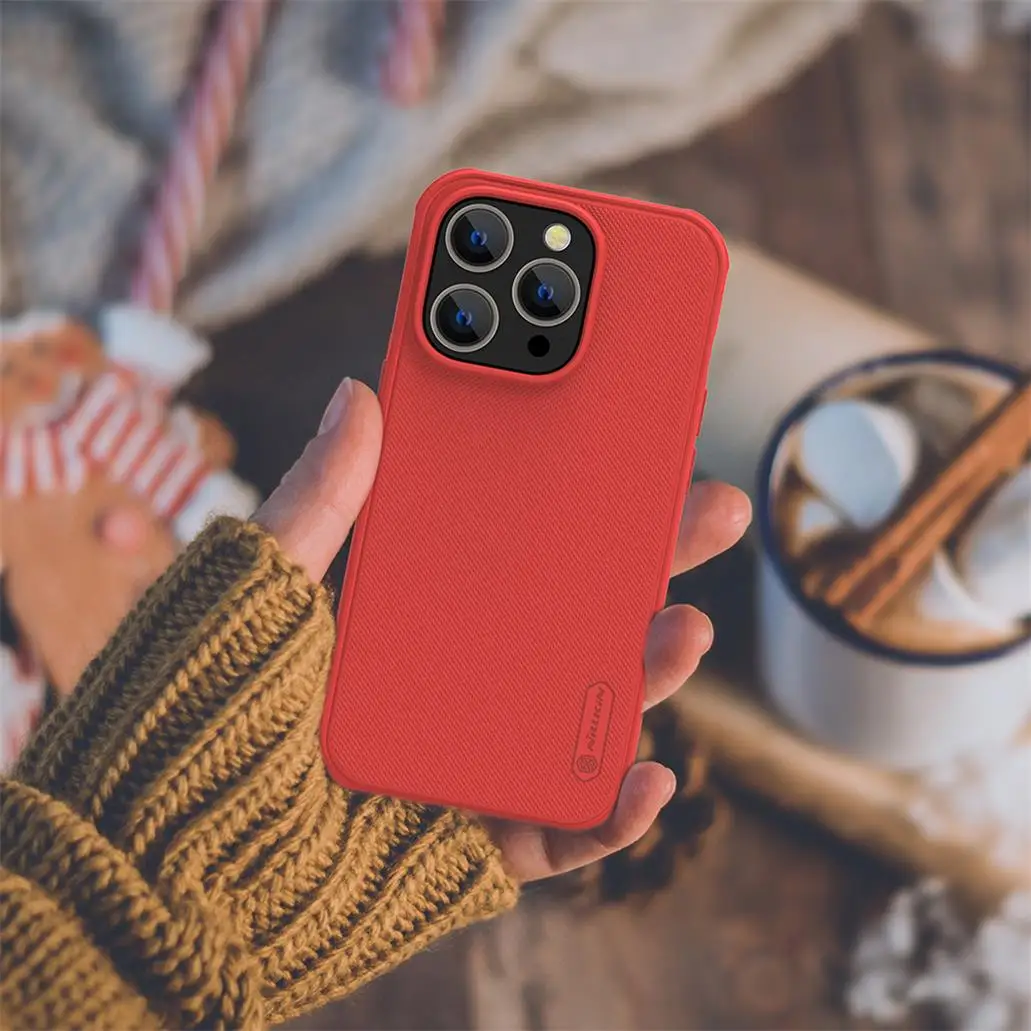 Чехол Nillkin Super Frosted Shield PRO для iPhone 14, 14 Pro, 14 Plus, 14 Pro Max (MagSafe)