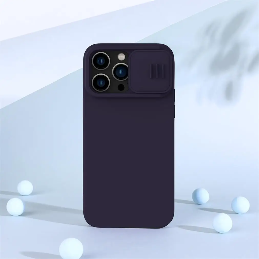 Чехол Nillkin Magnetic Silicone для iPhone 14, iPhone 14 Pro, iPhone 14 Plus, iPhone 14 Pro Max