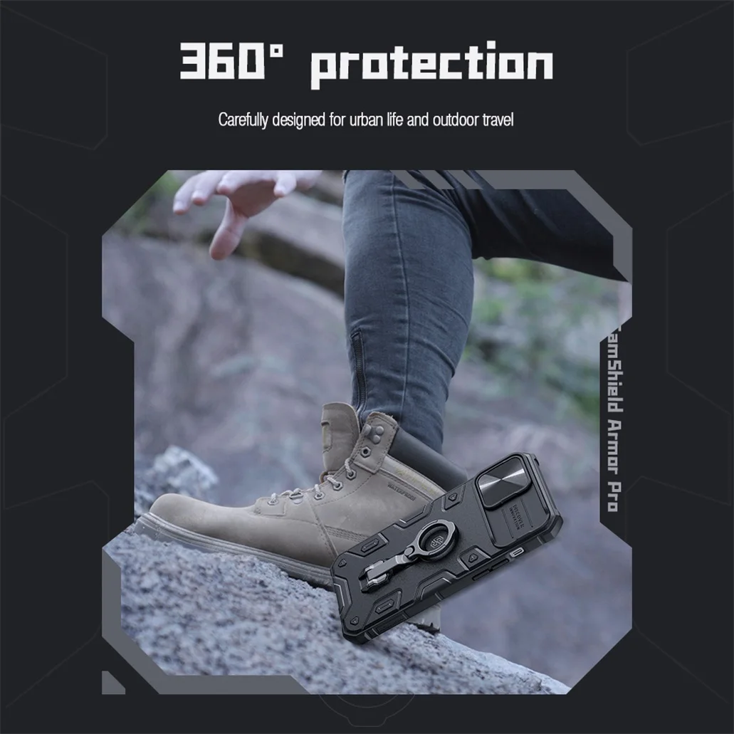 Чехол Nillkin Camshield Armor Pro для iPhone 14, iPhone 14 Pro, iPhone 14 Pro Max