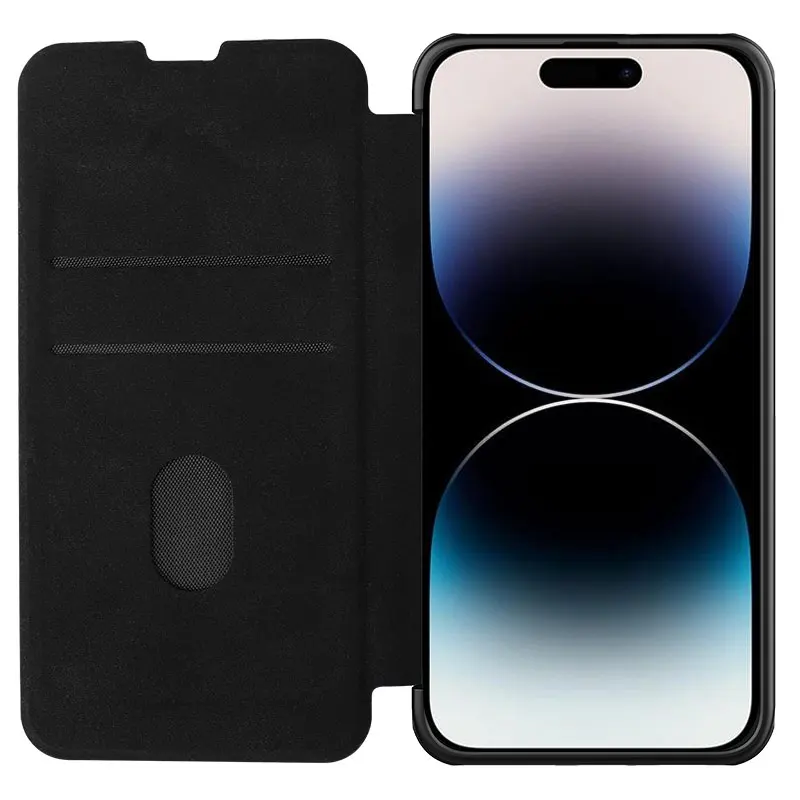 Чехол-книжка Nillkin Qin Pro со шторкой для iPhone 14, 14 Pro, 14 Plus, 14 Pro Max