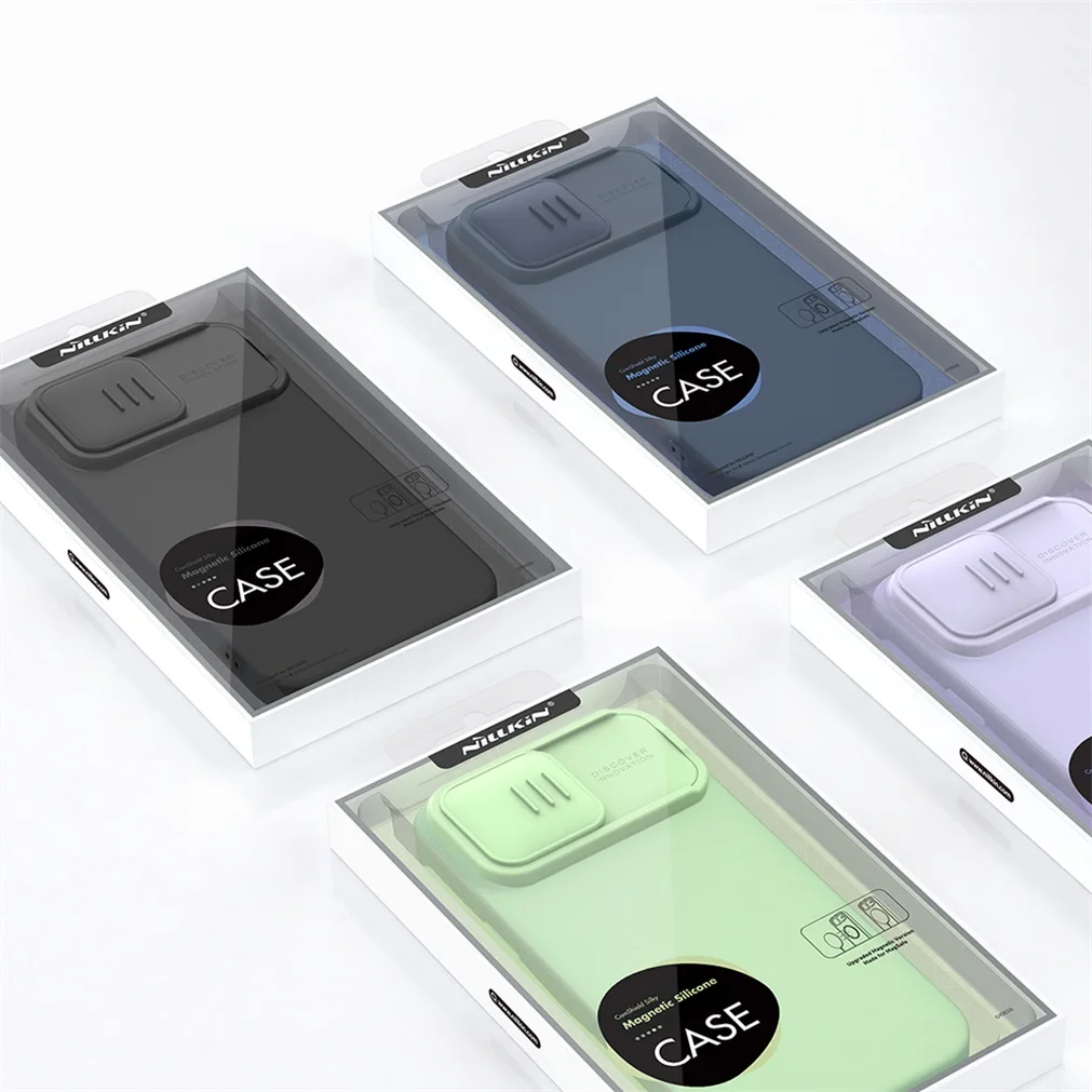 Чехол Nillkin Magnetic Silicone для iPhone 14, iPhone 14 Pro, iPhone 14 Plus, iPhone 14 Pro Max