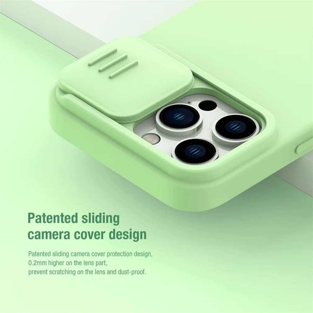 Чехол Nillkin Magnetic Silicone для iPhone 14, iPhone 14 Pro, iPhone 14 Plus, iPhone 14 Pro Max
