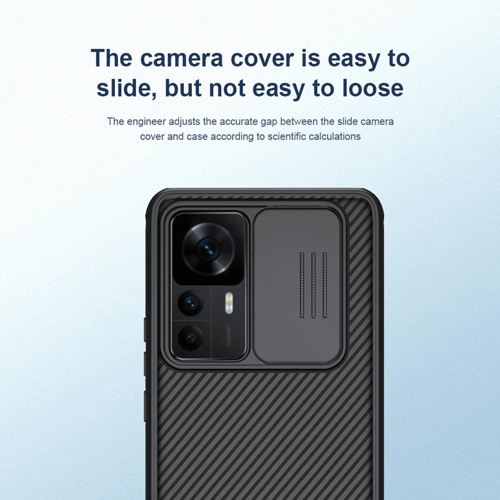 For Xiaomi Mi 12T /Mi 12T Pro Case NILLKIN CamShield Pro Slide Camera Protect Privacy Phone Case For Xiaomi 12T Pro Back Cover