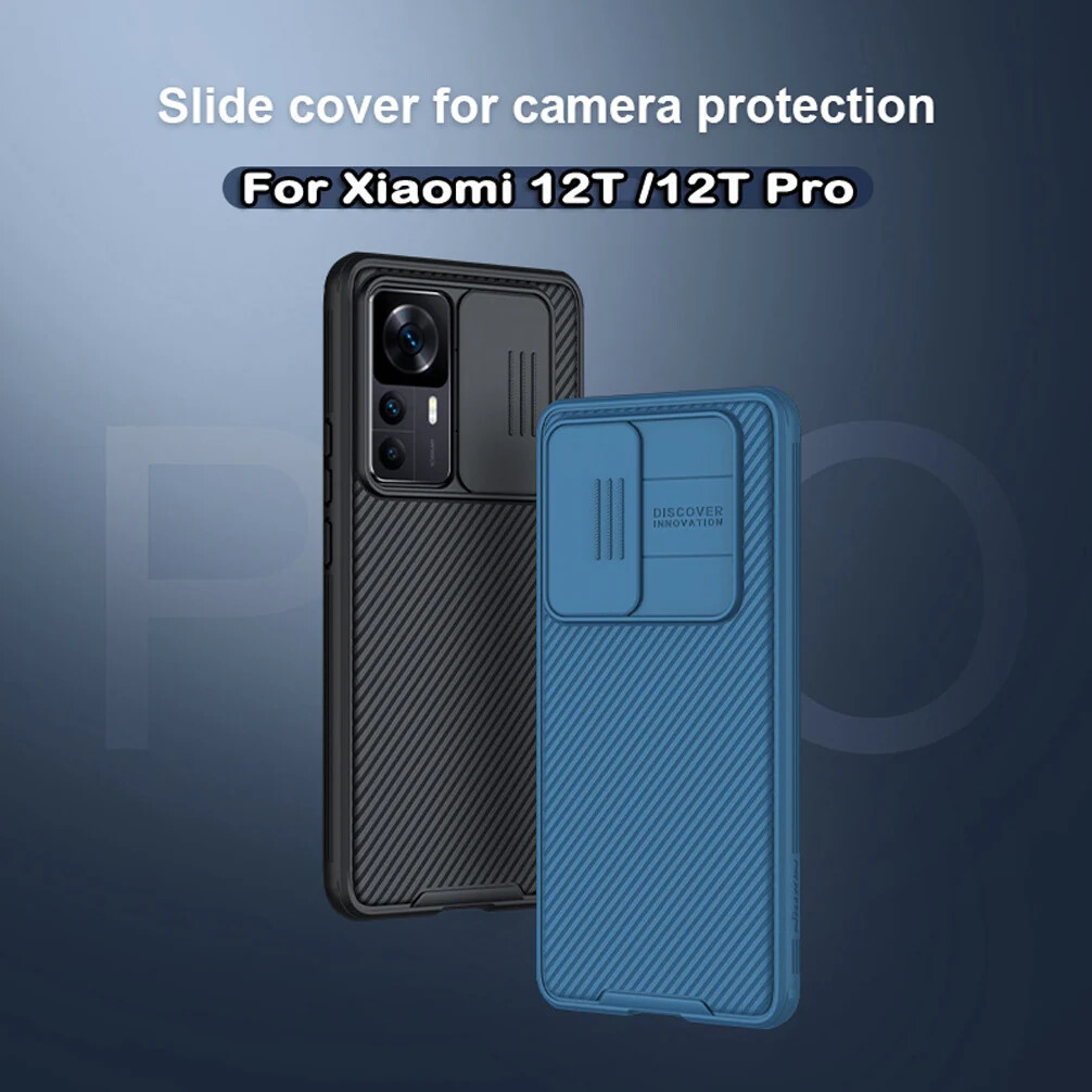 For Xiaomi Mi 12T /Mi 12T Pro Case NILLKIN CamShield Pro Slide Camera Protect Privacy Phone Case For Xiaomi 12T Pro Back Cover