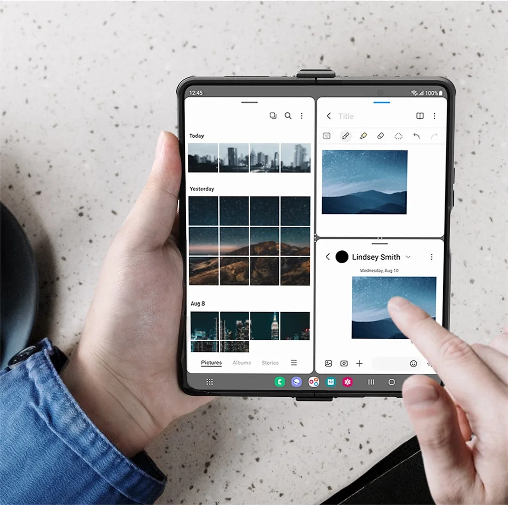 Чехол Nillkin Camshield Pro для Samsung Galaxy Z Fold 4