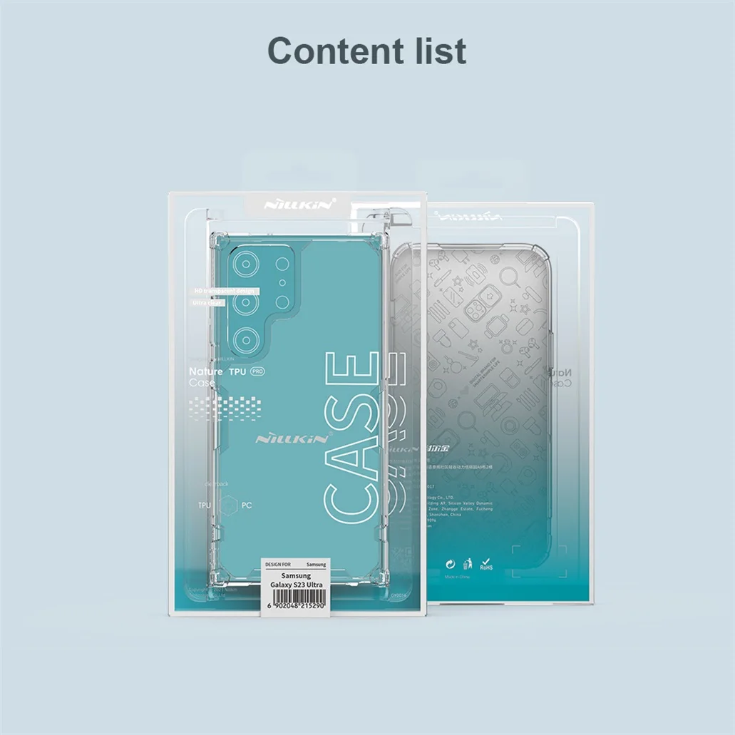 Чехол Nillkin Nature TPU Pro Silicone для Samsung Galaxy S23, Galaxy S23 Plus, Galaxy S23 Ultra