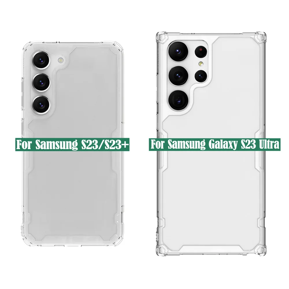Чехол Nillkin Nature TPU Pro Silicone для Samsung Galaxy S23, Galaxy S23 Plus, Galaxy S23 Ultra