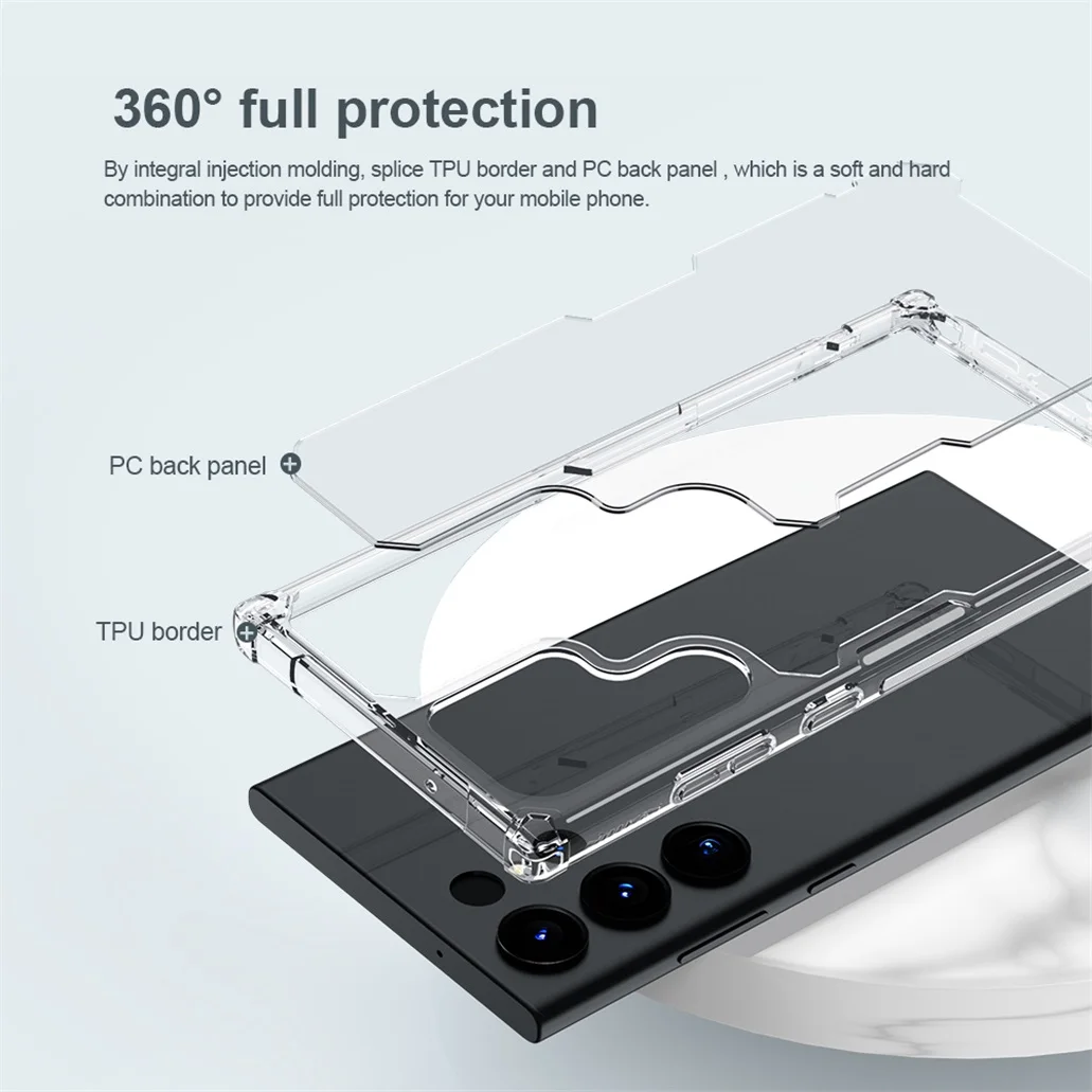 Чехол Nillkin Nature TPU Pro Silicone для Samsung Galaxy S23, Galaxy S23 Plus, Galaxy S23 Ultra