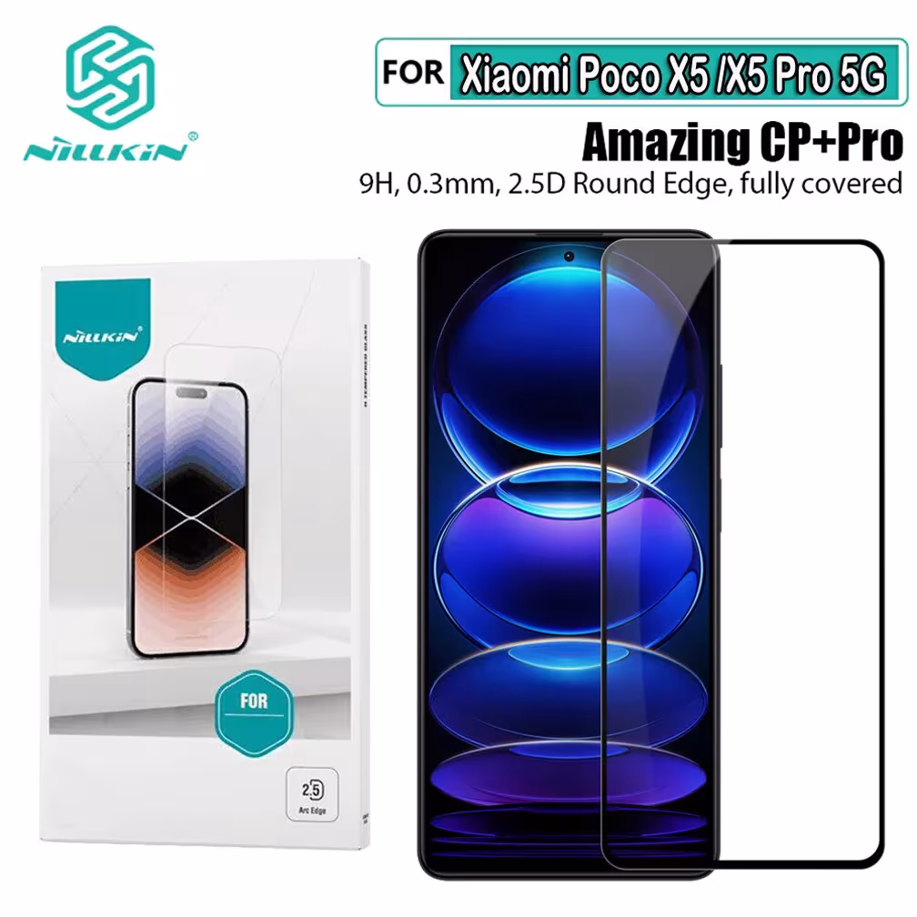 Защитное стекло Nillkin для Xiaomi Poco X5 5G, Xiaomi Poco X5 Pro 5G (H+PRO) Защитное стекло Nillkin для Xiaomi Poco X5 5G, Xiaomi Poco X5 Pro 5G (H+PRO)