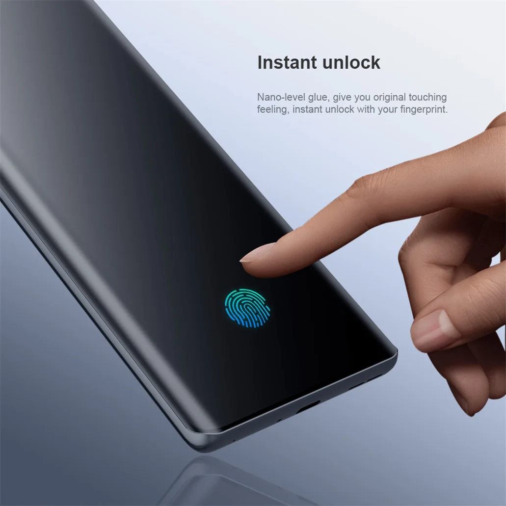 2 шт х Защитная пленка Nillkin Curved для OnePlus 11, 11 R, Ace 2, Ace2