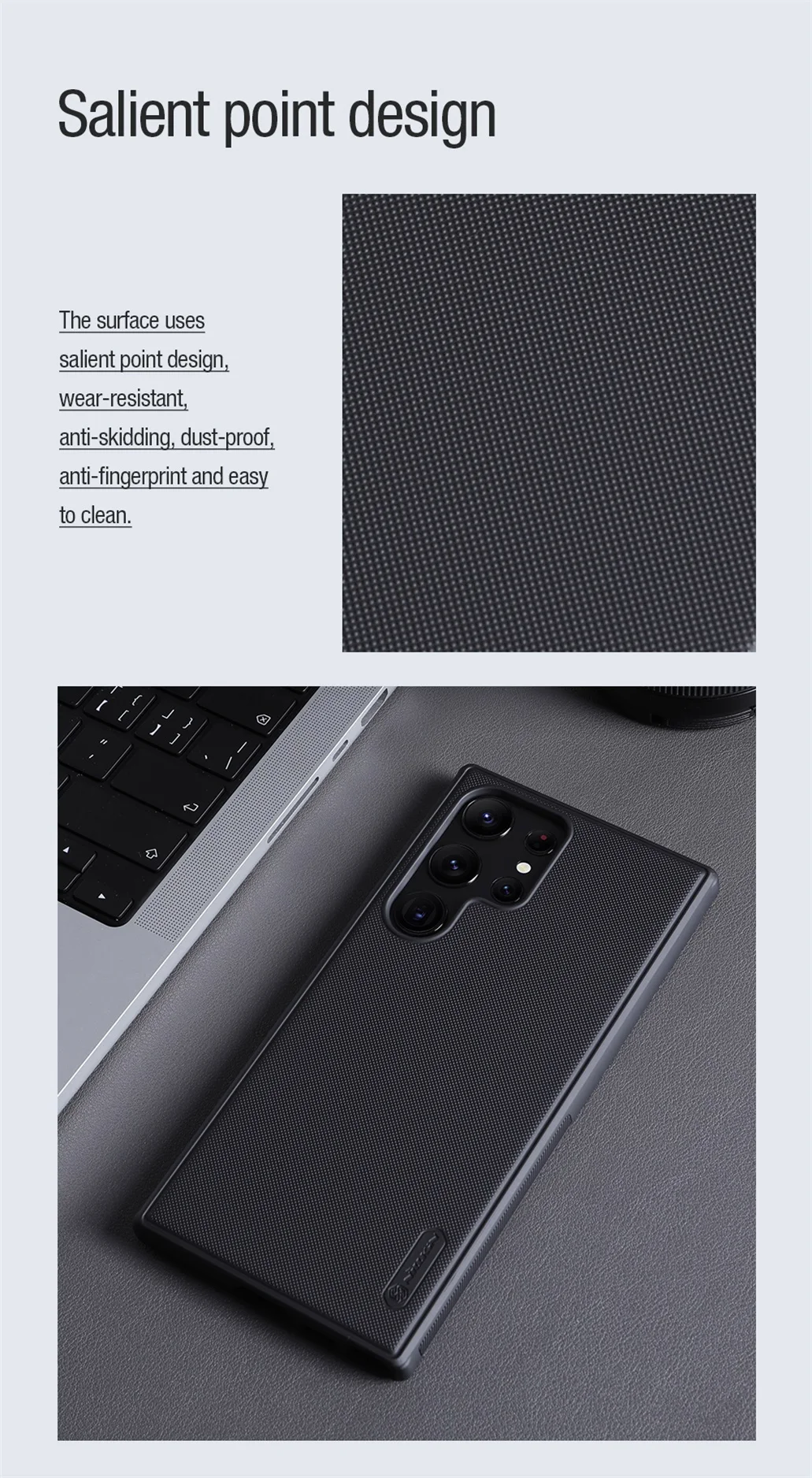 Чехол Nillkin Super Frosted Shield Pro Magnetic для Samsung Galaxy S23, S23 Plus, S23 Ultra