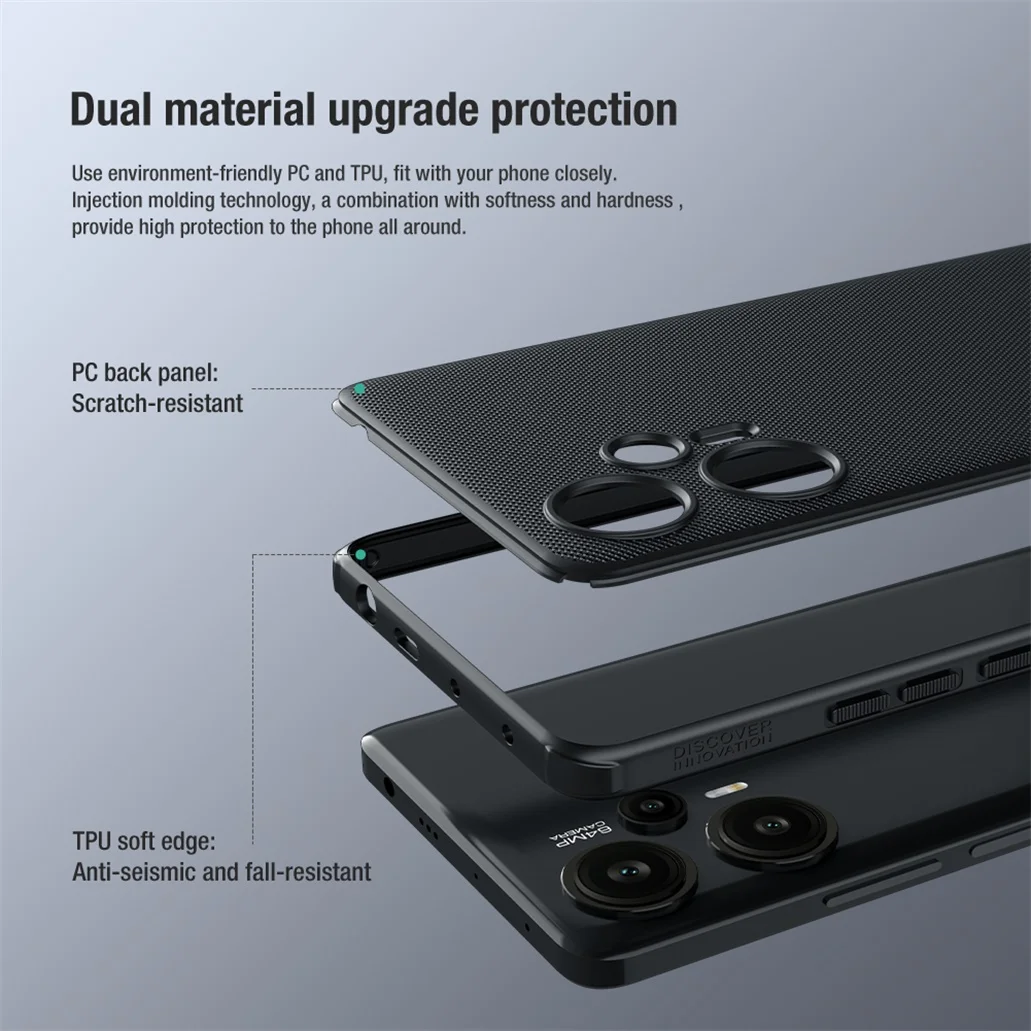 Чехол Nillkin Super Frosted Shield Pro для Redmi Note 12 Turbo