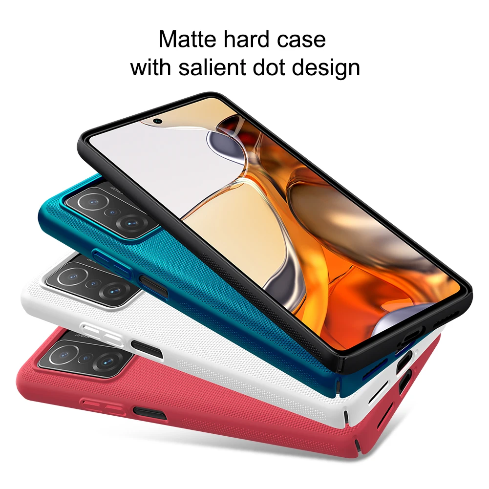 Чехол Nillkin Super Frosted Shield для Xiaomi 11T, Xiaomi Mi 11T Pro