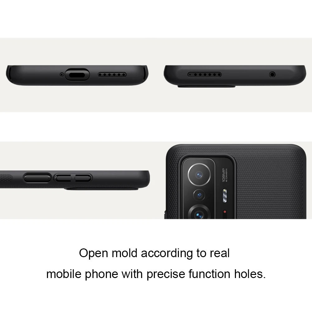Чехол Nillkin Super Frosted Shield для Xiaomi 11T, Xiaomi Mi 11T Pro